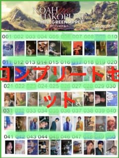 Mrs. GREEN APPLE フォトカ　ノーマルレアコンプリートセット お買い得‼️Mrs. GREEN APPLE フォトカ ノーマルレアコンプセット