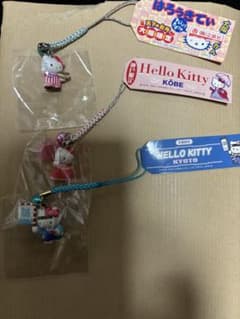 ご当地キティ 根付け　3点セットのサムネイル