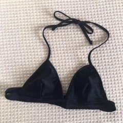 アメリカンアパレル ビキニ トップ S 黒 アメアパ 水着 ブラ ブラックのサムネイル