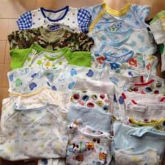 男の子肌着ロンパースのサムネイル
