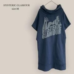 HYSTERIC GLAMOUR 半袖パーカーワンピース ヒステリックグラマーHYSTERIC GLAMOURパーカーワンピース ミニ - メルカリ