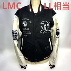 LMC 스타잔 블랙 아이보리 L사이즈 상당 상태좋음 y2K
