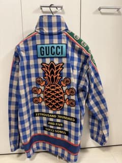 GUCCI パイナップル ナイロンジャケット - メルカリ