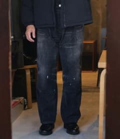 25AW HERILL Duck Painter Pants 3 ブラックヘリル - メルカリ