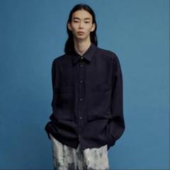 UJOH シャツ　ネイビー　サイズ4 新品 UJOH(ウジョー) Slit sleeve 別注シャツ | B'2nd（ビーセカンド