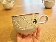 美品♡東峯未央さんスープカップ１客②のサムネイル