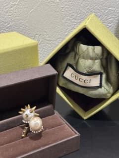 GUCCI スパイク パール リング 8号 - メルカリ