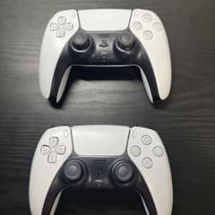 【ドリフト可能性あり】PS5 ワイヤレスコントローラー　2個セットのサムネイル