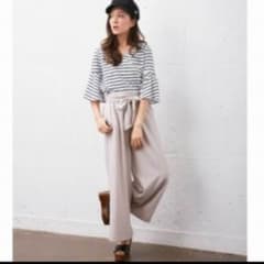 INGNI 新品 サッシュ付きツイルワイドパンツのサムネイル