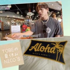 レア！　TOBEの夏休み　ハワイ　ステッカー