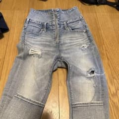 GYDA フロントZIPスキニーデニムのサムネイル