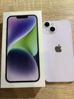 バッテリー89% Apple iPhone 14 256G パープル 箱 つき バッテリー89% Apple iPhone 14 256G パープル 箱 つき - メルカリ