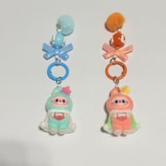 モンスター風 キャラクター キーホルダー 2個セットのサムネイル