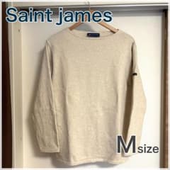 Saint james 長袖バスクカットソー　Mサイズ　オフホワイトカラーのサムネイル
