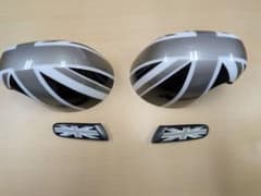 MINI純正F56F55用サイドスカットル/ドアミラーカバー ブラックジャック