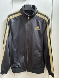 adidas ジャージ 黒/金のサムネイル