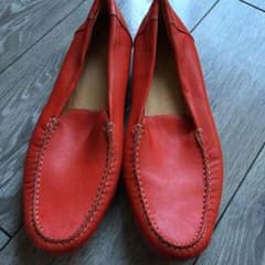 じゅんくんさん専用 バリー BALLY 赤革ローファーのサムネイル