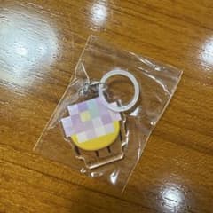 えもじのこ ガチャガチャ　アクリルキーホルダー　モザイクのサムネイル