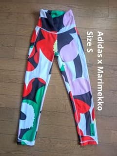 adidas x marimekko 花柄レギンス　アディダス　マリメッコ　Sのサムネイル