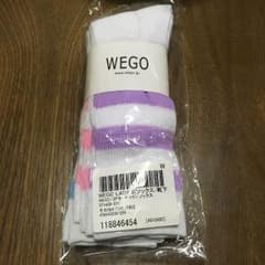 【Ri様専用】wego 靴下 ラインソックス 3色セットのサムネイル