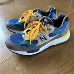 New Balance 992 Tan Green