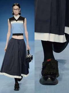 shushutong × asics リボンスニーカー　黒36 m69900059920_1.jpg?1704605004