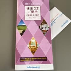 西武ホールディングス 株主優待券のサムネイル