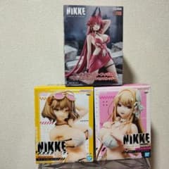 승리의 여신 NIKKE ☆ 레드 푸드 & 아니스 & 바이퍼 피규어 세트