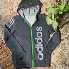 adidas アディダス 裏起毛パーカーのサムネイル