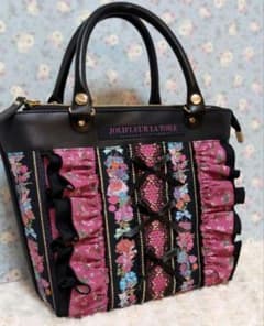 ジョリーフルール マイリトルテイラー マゼンタカラー フラップ