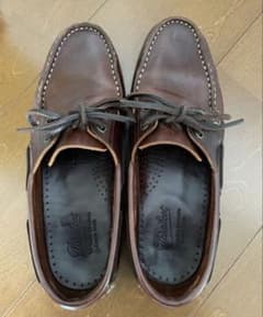 6*G様 Paraboot デッキシューズ ブラウン 7.5 6*G様 Paraboot デッキシューズ ブラウン 7.5 - メルカリ