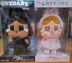 POP MART CRYBABY Shiny Shiny ぬいぐるみ 2種のサムネイル