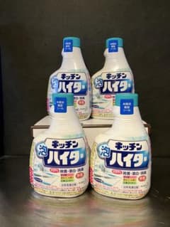 花王キッチンハイター 泡タイプ 400ml 4本セットのサムネイル