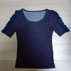 ハート柄Ｔシャツ　レースＴシャツのサムネイル