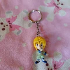 旧アニメハンター×ハンター緋の眼クラピカマスコットキーホルダー