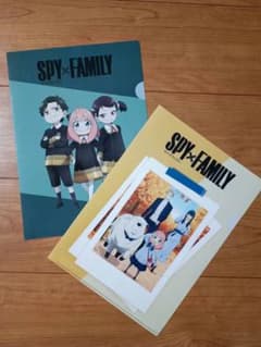 SPY×FAMILY 스파이 패밀리 로손 클리어 파일 2종