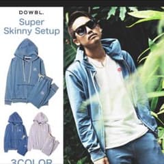 dowbl セットアップ 42 ライトインディゴのサムネイル