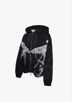 theredthread print hoodie 2 toys blackのサムネイル