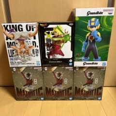 ドラゴンボール ワンピース鬼滅の刃 ロックマン フィギュア 6点セット