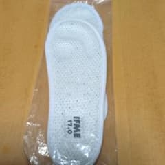 【新品・未使用】 IFME イフミー 上履き 中敷き 17.0cm 白色のサムネイル
