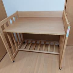 石崎家具 日本製 5way ベビーベッド 「ミニベッド＆デスク」 - メルカリ