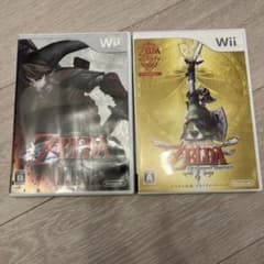 ラスト値下げ　ゼルダの伝説　Wii トワイライトプリンセス　スカイウォードソードのサムネイル