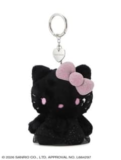 キティ sanrio house 【ＰＩＮＫ×ＢＬＡＣＫ】ぬいチャームのサムネイル