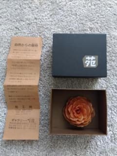 倉敷 苑工房 本物の花を加工したブローチ アクセサリーのサムネイル