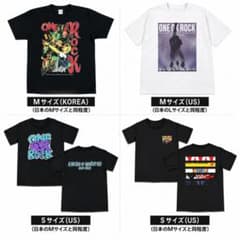 ONE OK ROCK 海外限定 Tシャツ 4枚セット