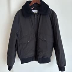 金田一ムロイ様専用・ZARA ボア襟 ブルゾン ジャケット ブラックのサムネイル