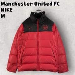 【新品 サイズM】 ナイキ マンチェスター ユナイテッド FC ダウンジャケット NIKE ナイキ マンチェスターユナイテッドFC ダウンジャケット M レッド