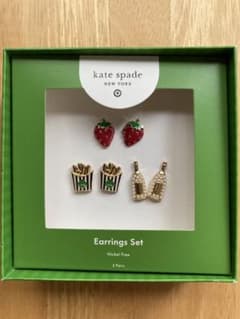 [Sold Out Rare Limited Edition] Kate Spade x Target Earring Set
