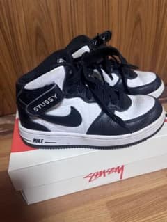 STUSSY x NIKE VANDAL HIGH ブラック ホワイト　20cmのサムネイル