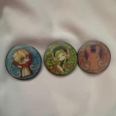 地縛少年花子くん 缶バッジ 3個セットのサムネイル